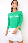 Birdies Lightweight Brushed Fleece Pullover Sweater