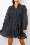 MinkPink Lydia Tiered Shirt Dress