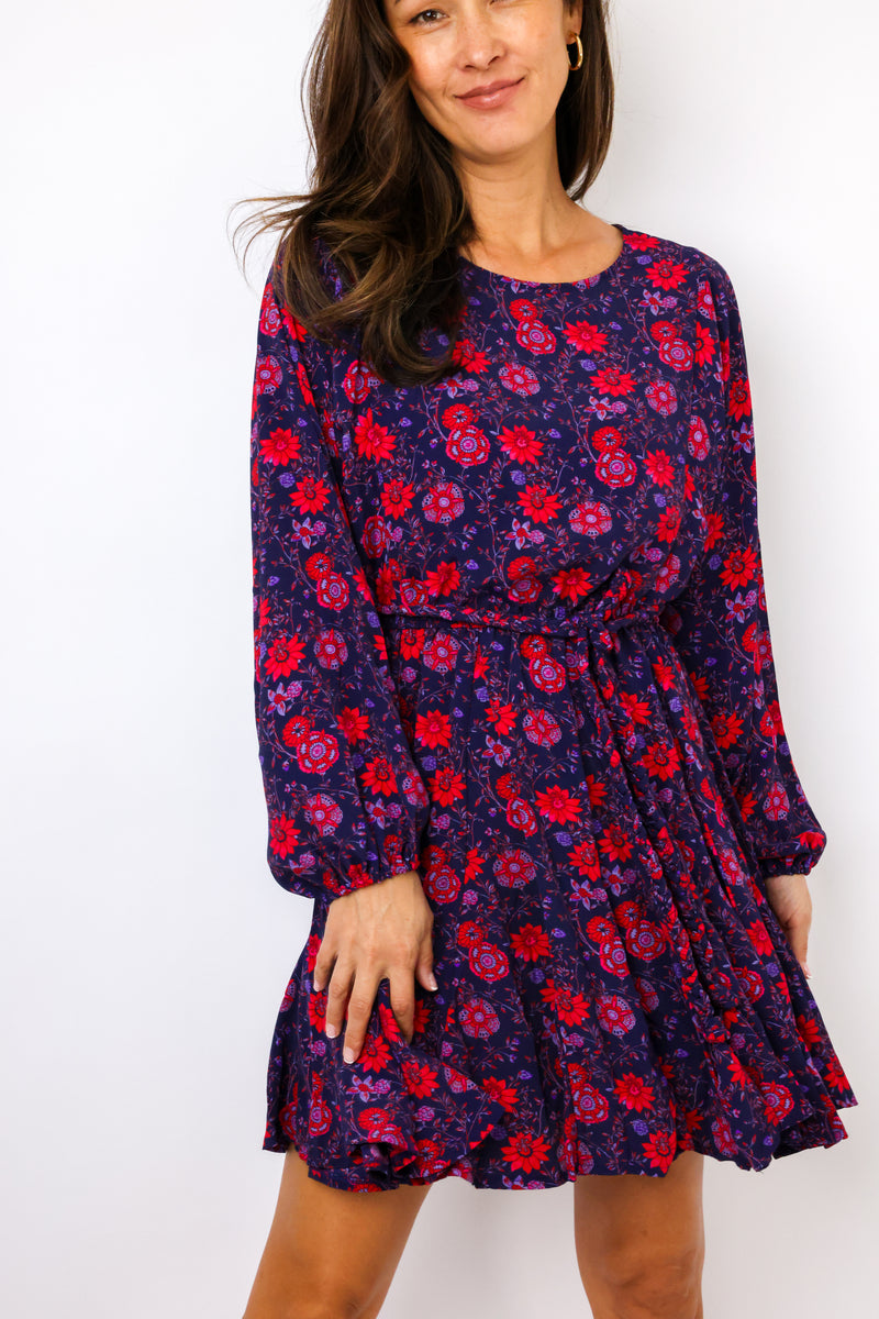 SRB Floral Printed Mini Dress