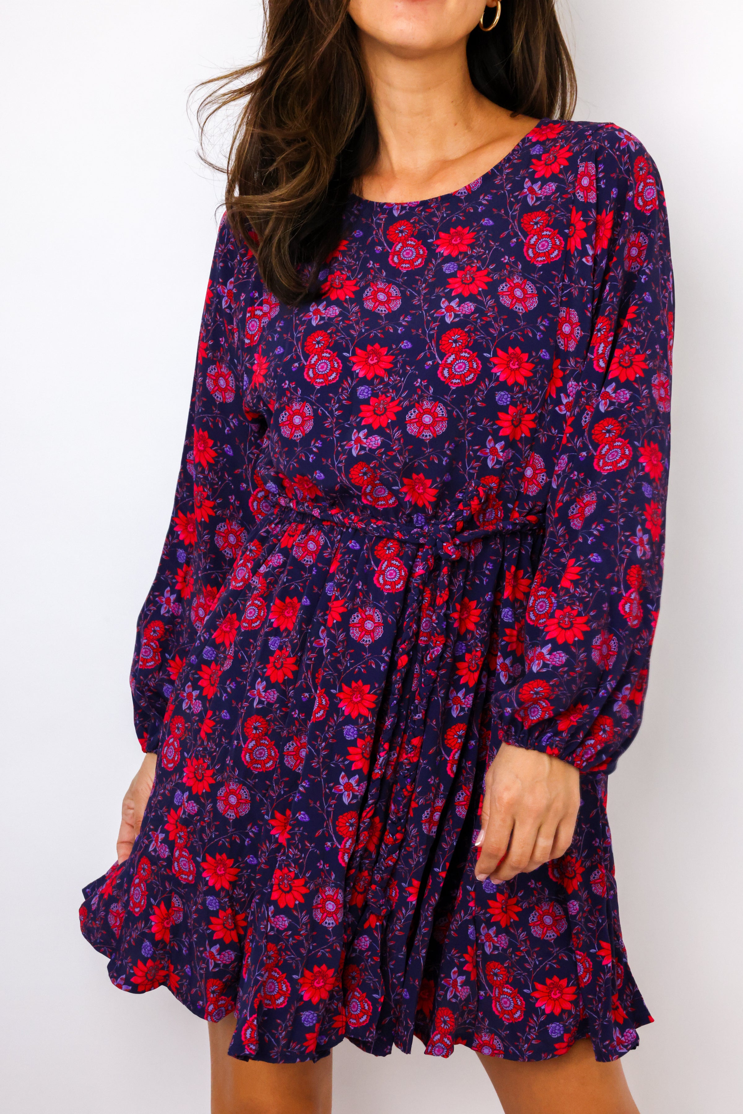 SRB Floral Printed Mini Dress