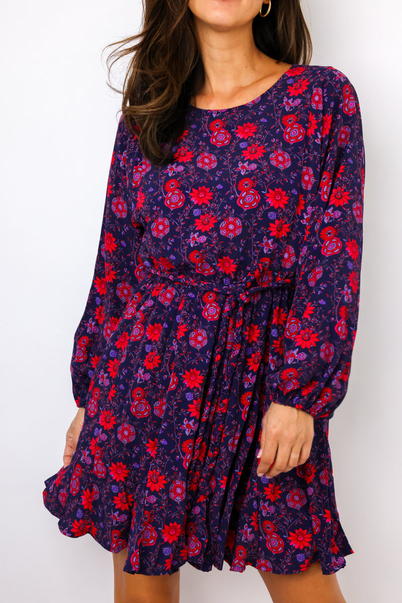 SRB Floral Printed Mini Dress