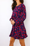 SRB Floral Printed Mini Dress