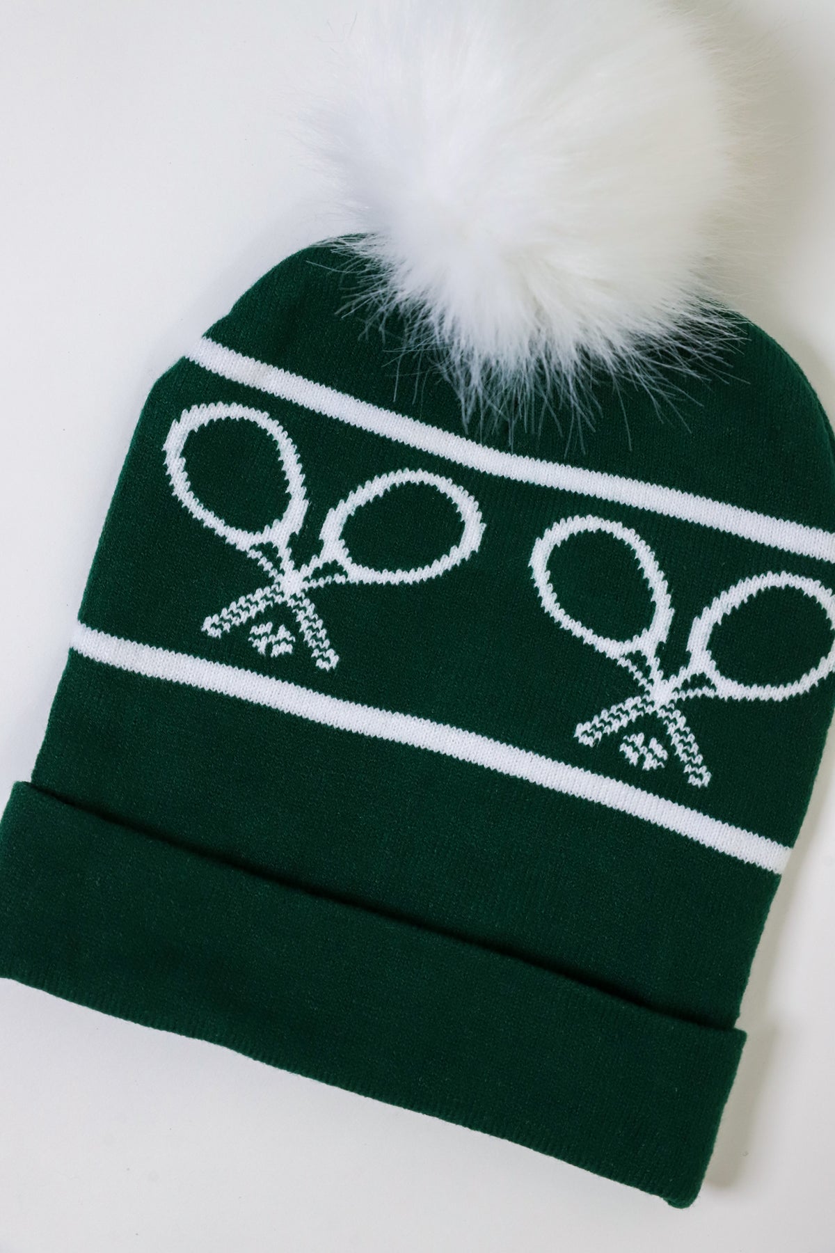 Tennis Racquets Knit Beanie