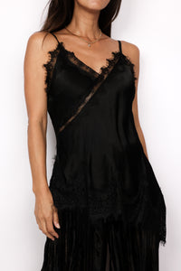 Crossover Lace Cami