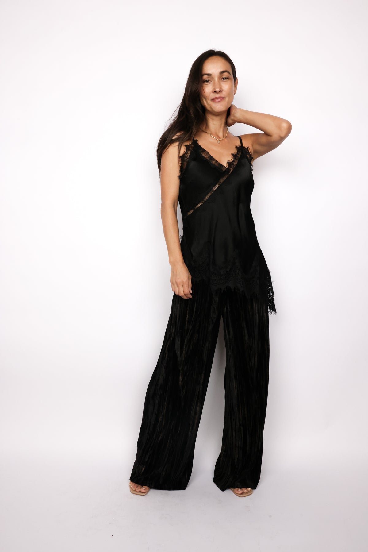 Crossover Lace Cami