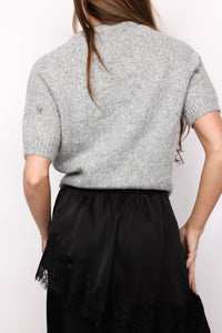 Bloom Embellished Knit Sweater