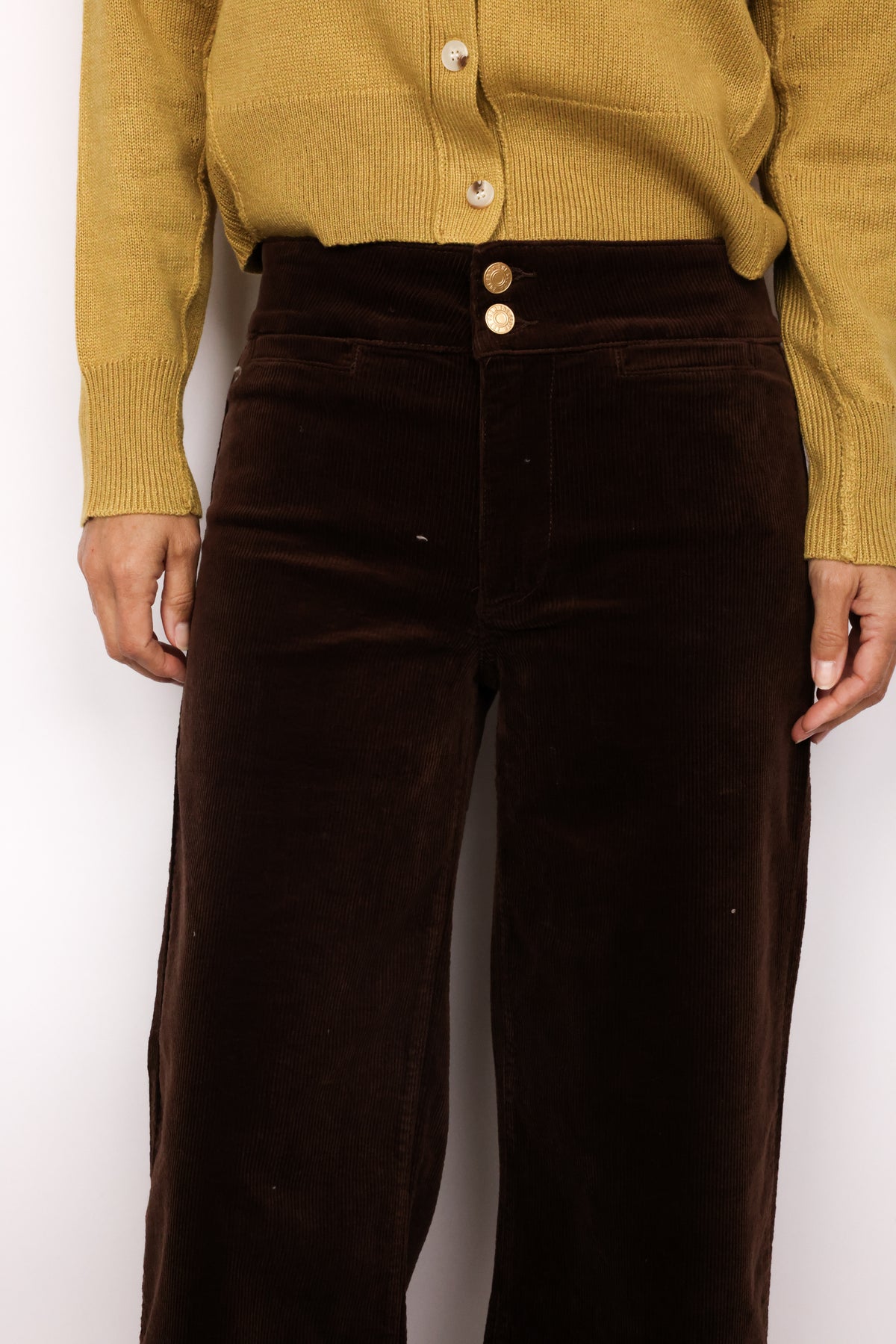 Kut Meg Wide Leg Corduroy Pant