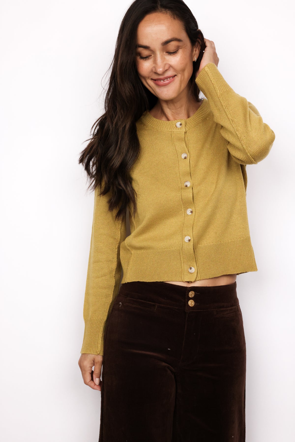 LEXI Classic Button Up Cardigan