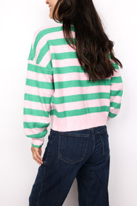 Ho Ho Ho Scallop Trim Sweater