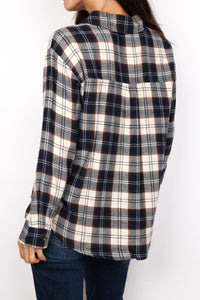 LEXI Plaid Flannel Shirt