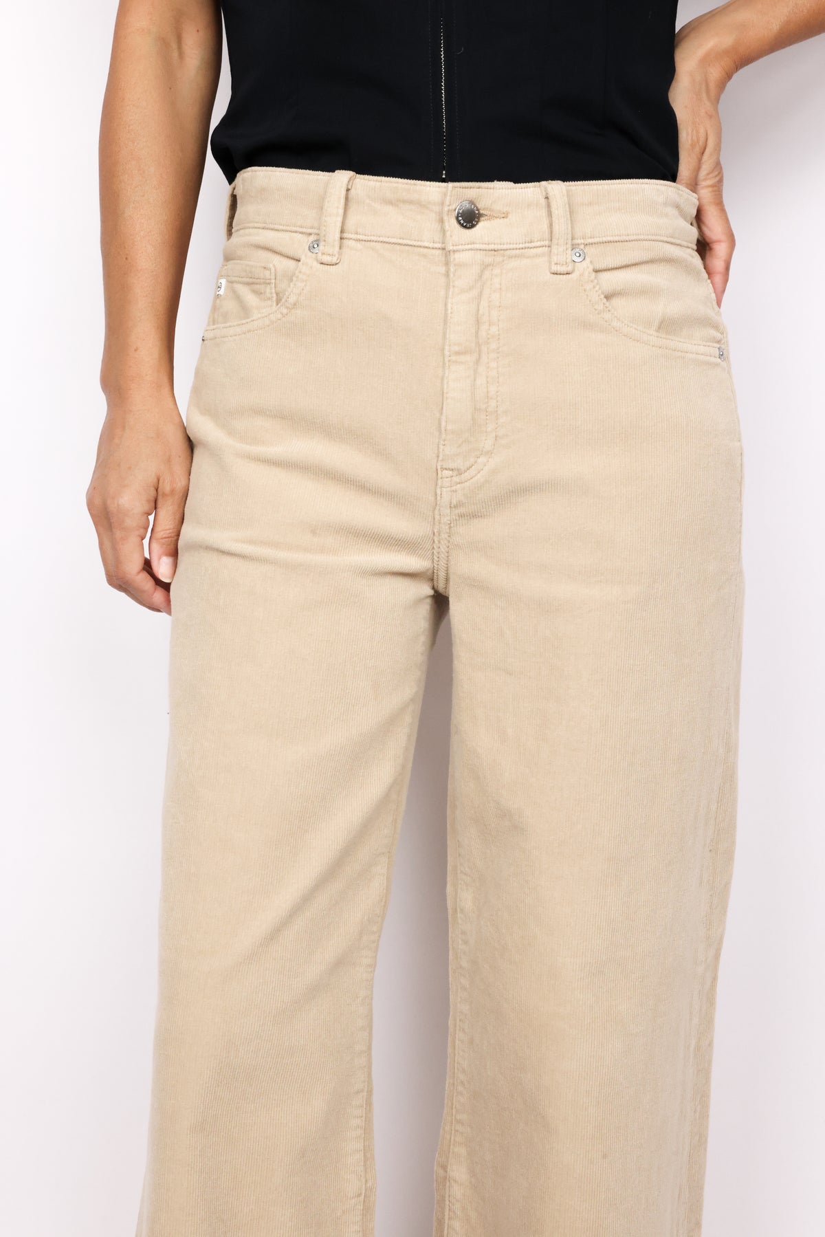 AG Saige Wide Leg Corduroy Pant
