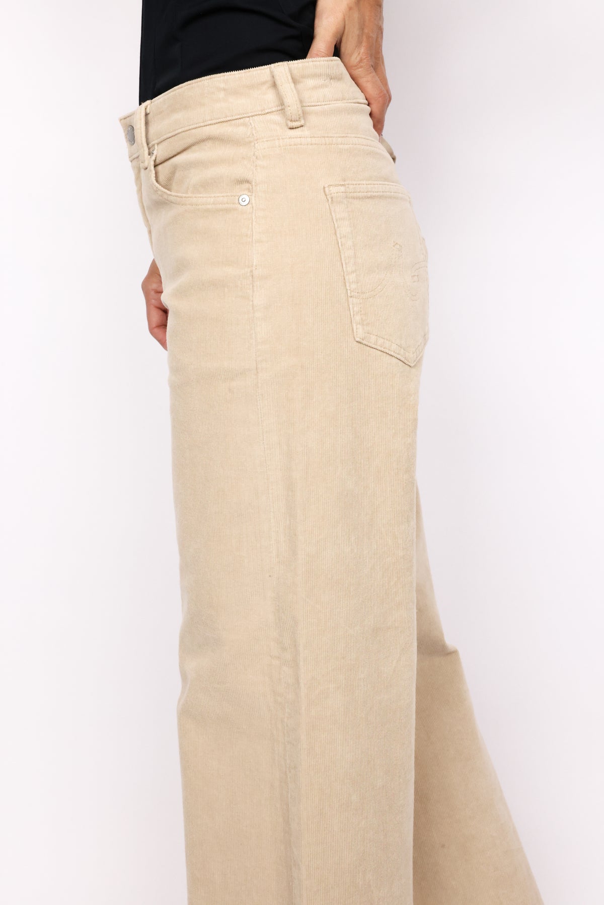 AG Saige Wide Leg Corduroy Pant