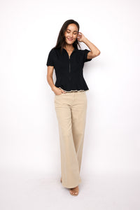 AG Saige Wide Leg Corduroy Pant