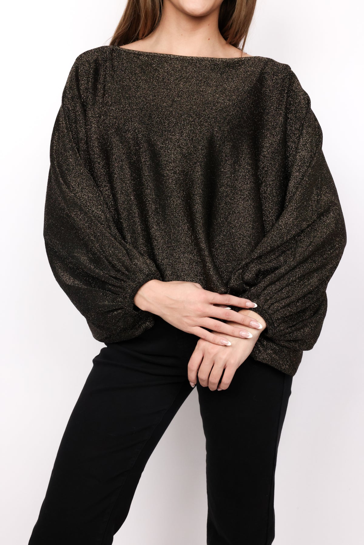 Shimmer Knit Sweater