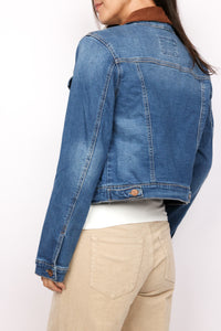 Denim Contrast Jacket