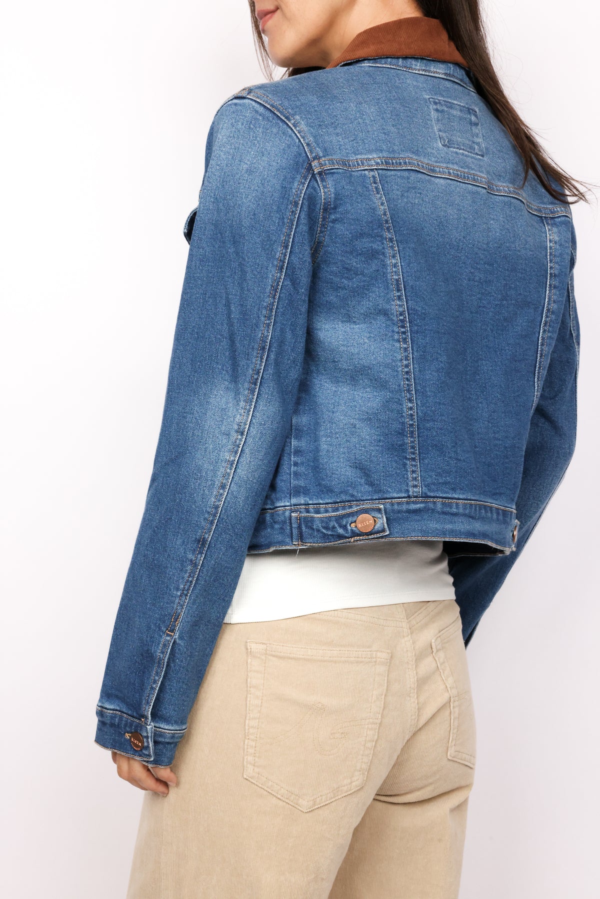 Denim Contrast Jacket