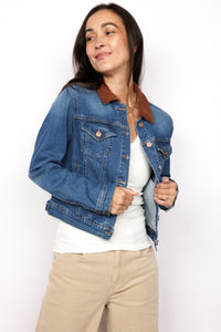 Denim Contrast Jacket