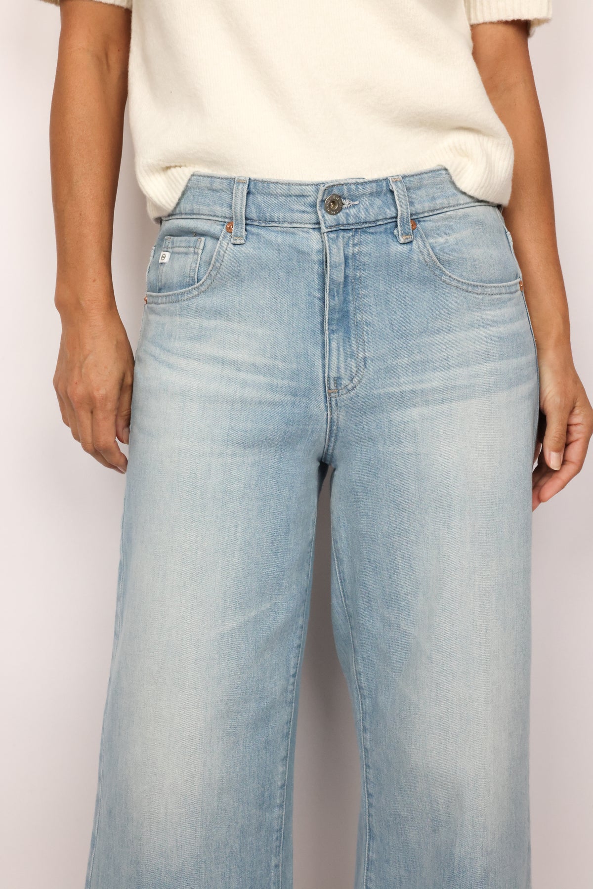 AG Saige Wide Leg Crop
