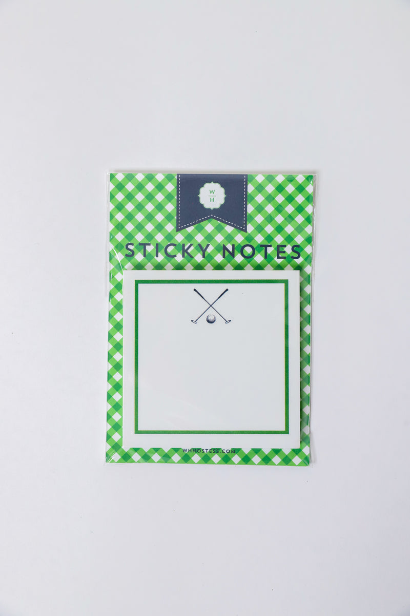 Golf Sticky Notes