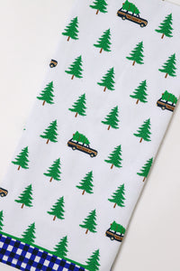 Woodie Jeep Tea Towel