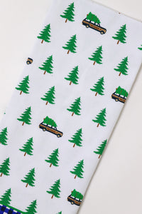 Woodie Jeep Tea Towel