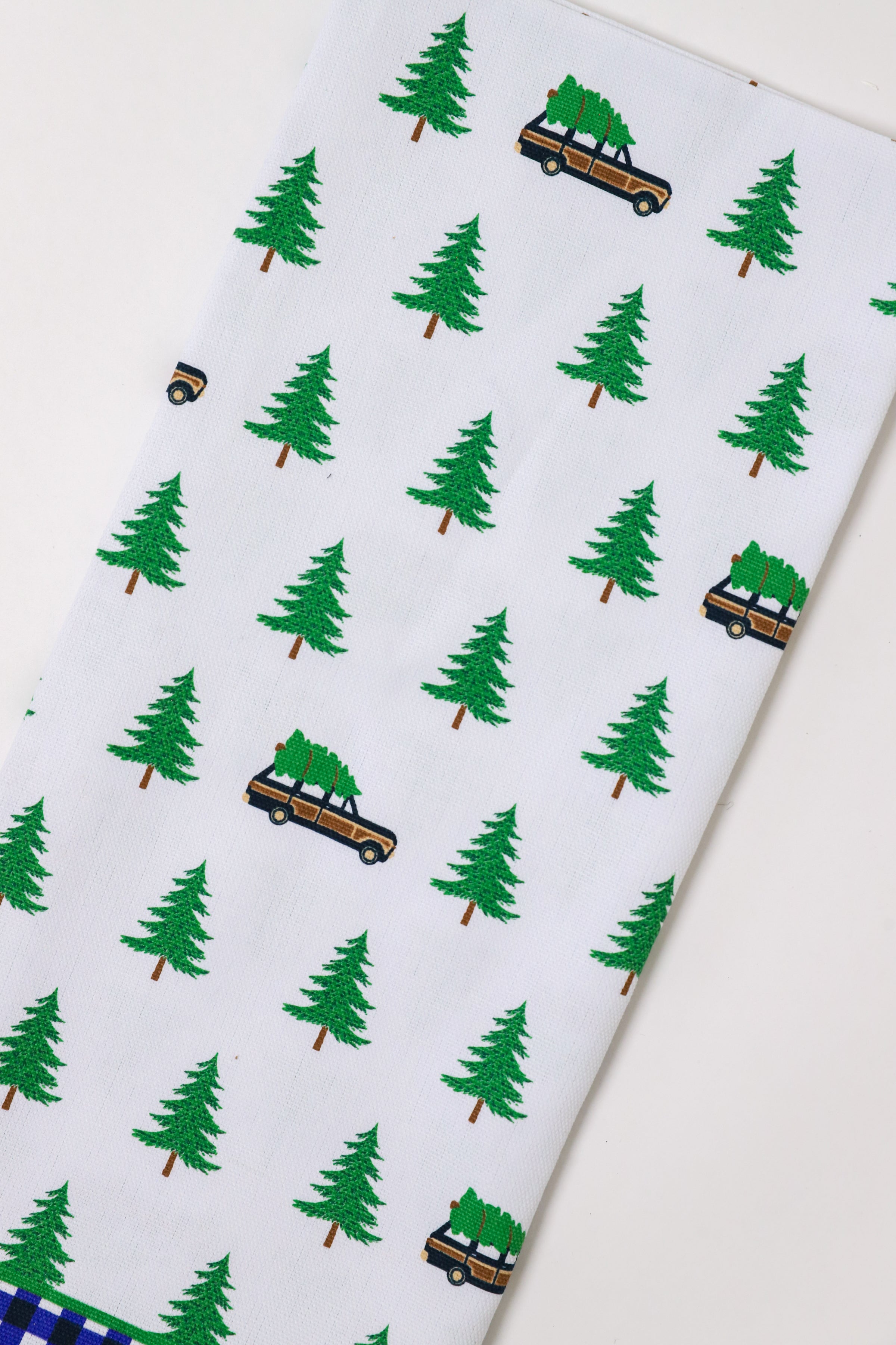Woodie Jeep Tea Towel