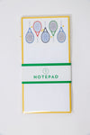 Tennis Racquets List Notepad