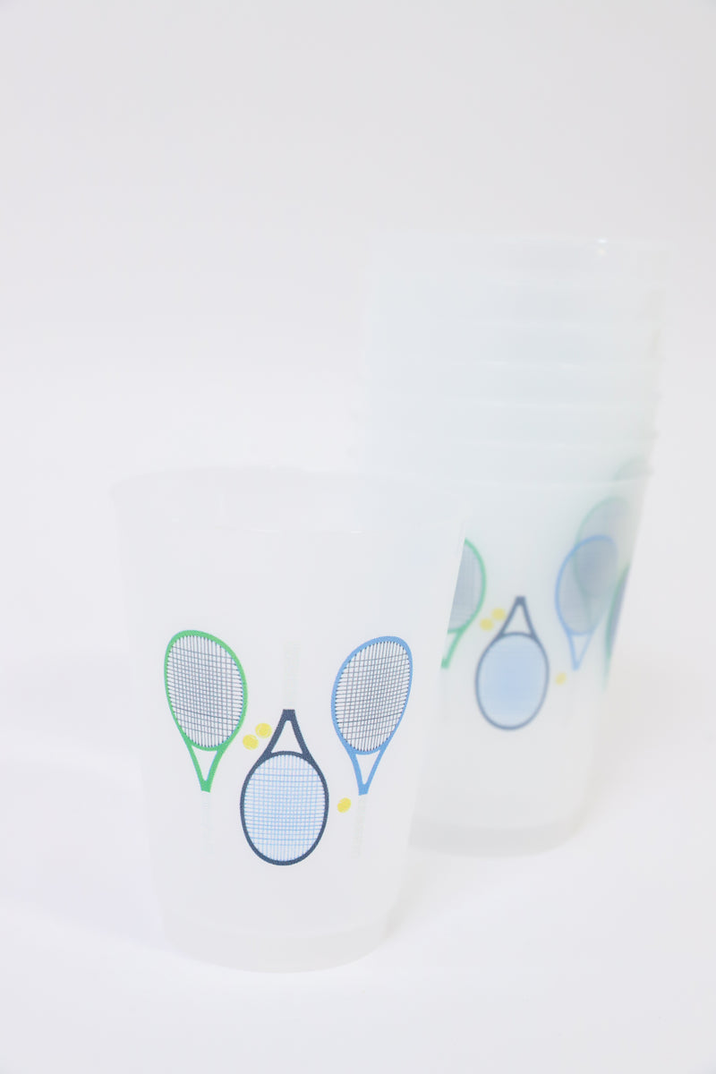 WH Hostess Social Stationery Set of 8 Tennis Cups