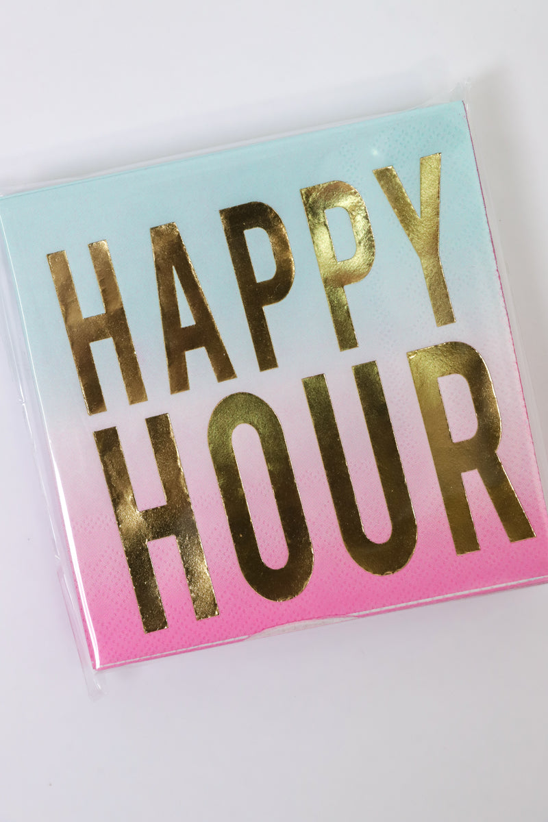 Happy Hour Napkins