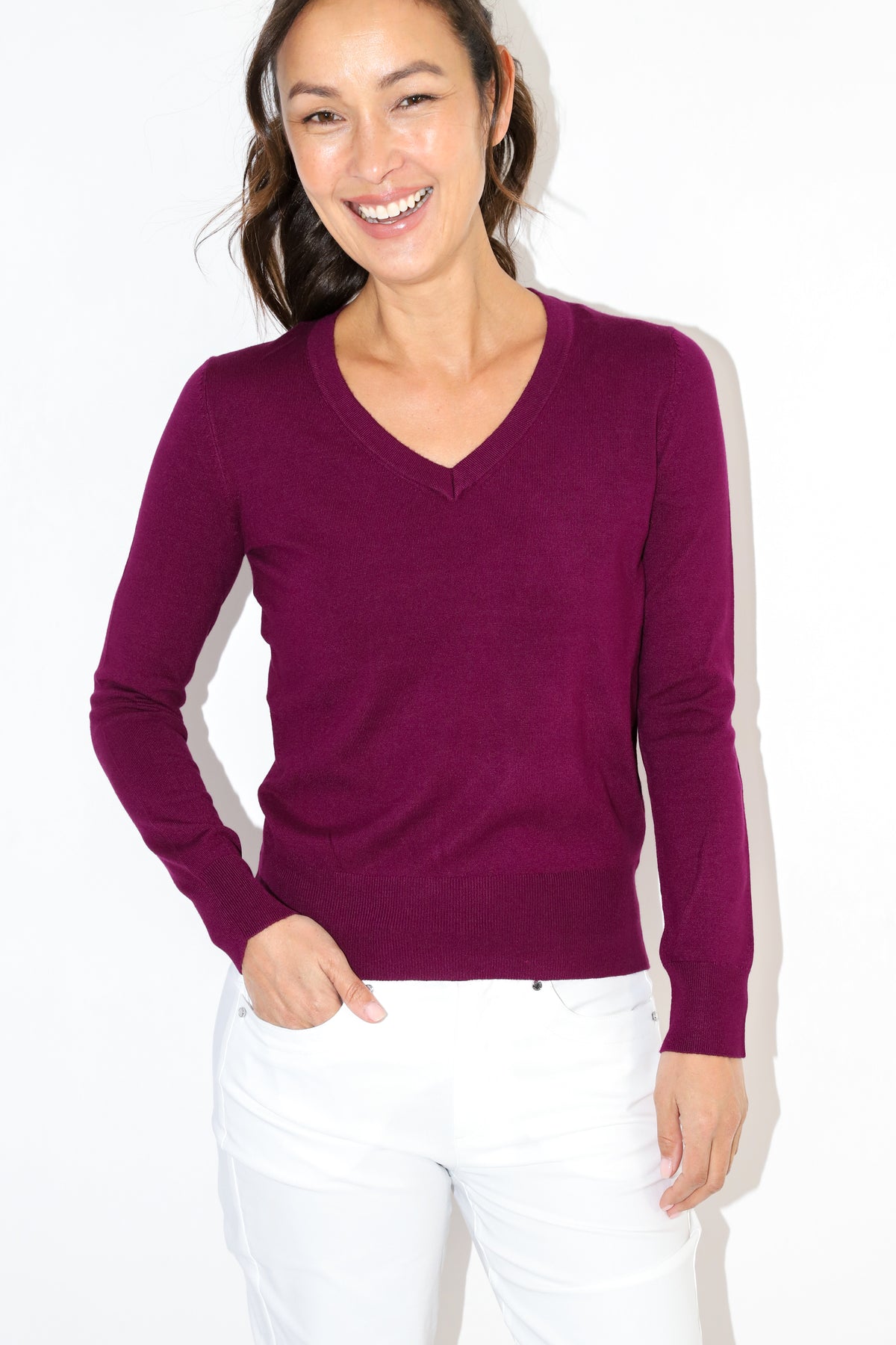 Vera V Neck Sweater