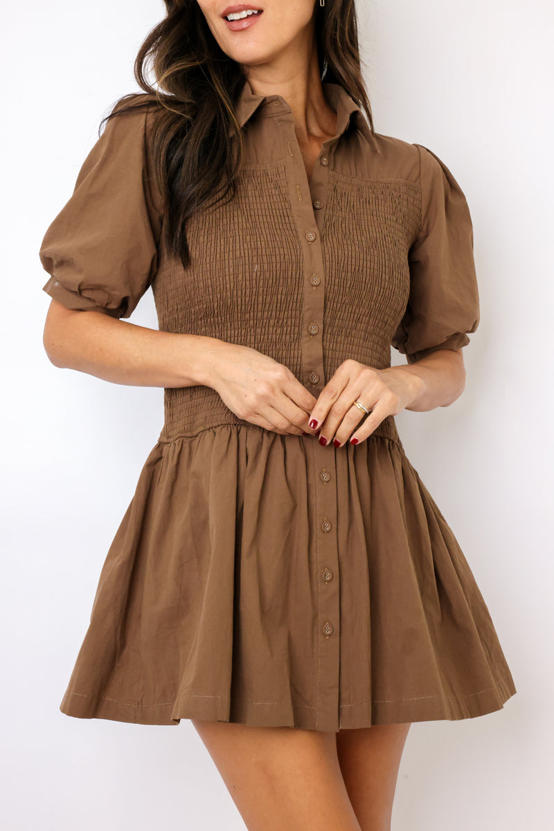 Smocked Bodice Dress