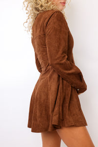 Suede Dress