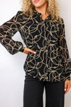 Generation Love Maxwell Rope Georgette Blouse