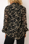Generation Love Maxwell Rope Georgette Blouse
