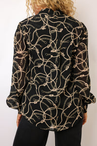 Generation Love Maxwell Rope Georgette Blouse