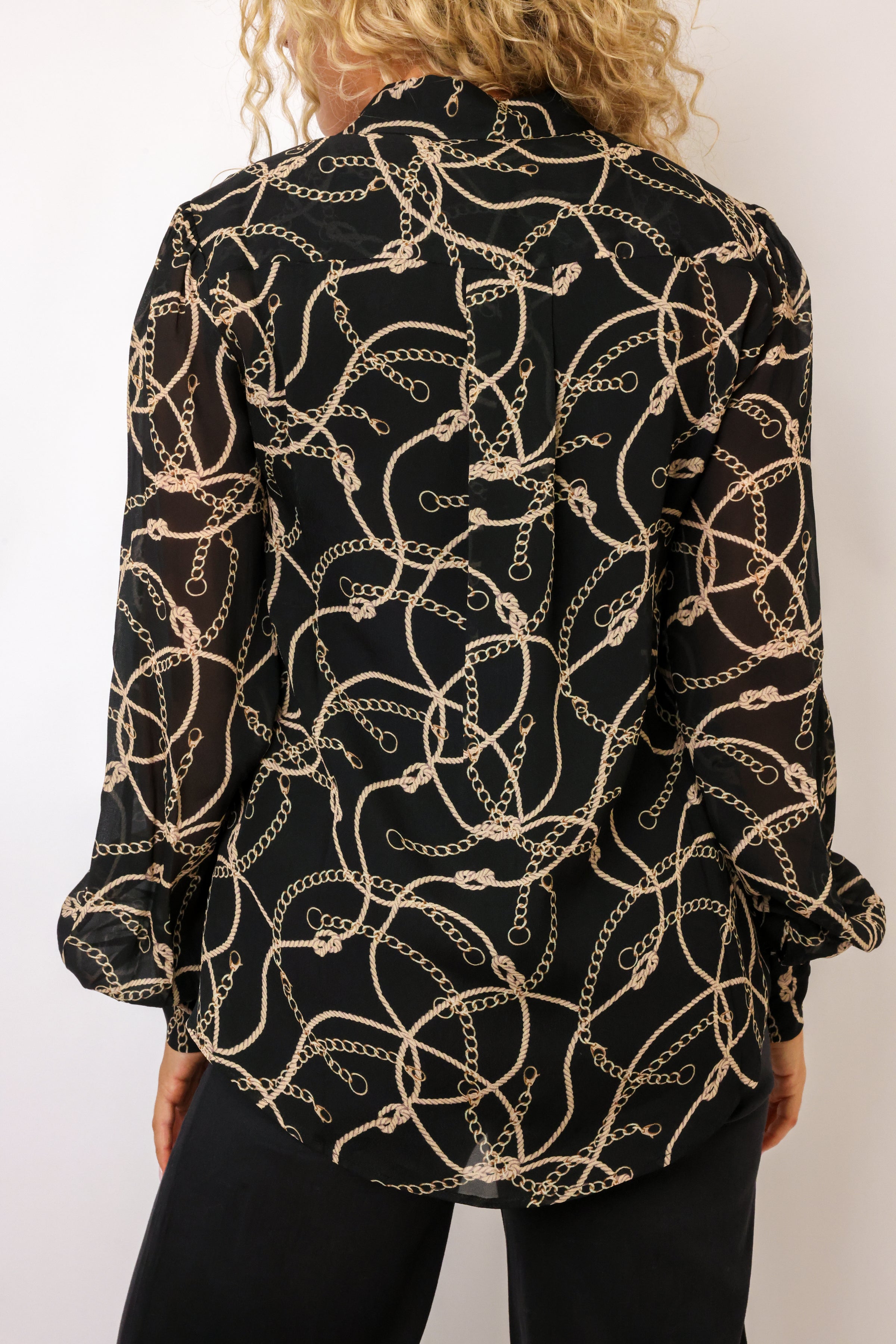 Generation Love Maxwell Rope Georgette Blouse