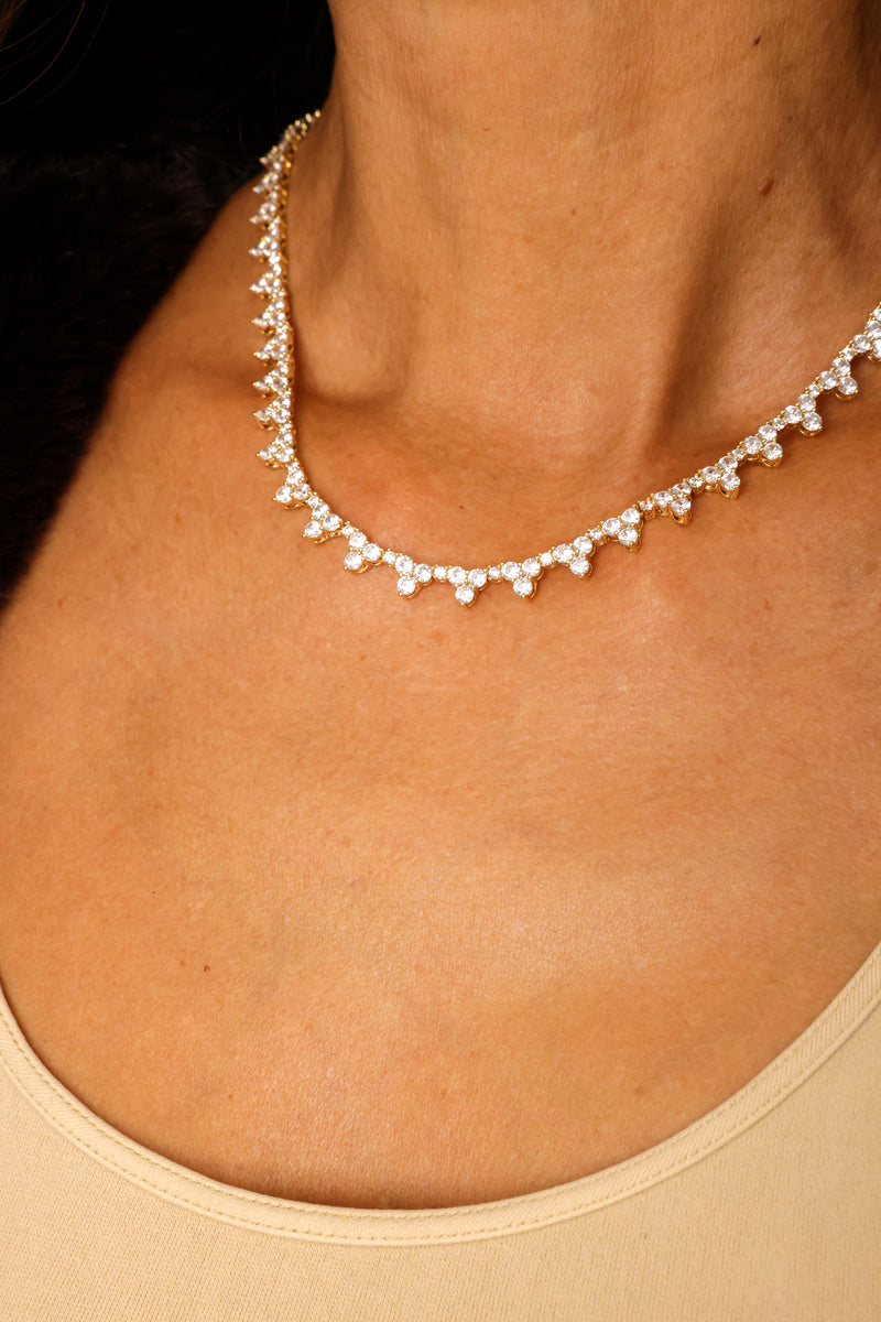 Isabella Tennis Necklace