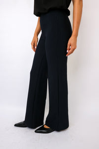 Commando Neoprene Striped Wide Leg