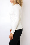 Michael Stars Lou 2x1 Rib Doubled Long Sleeve Tee