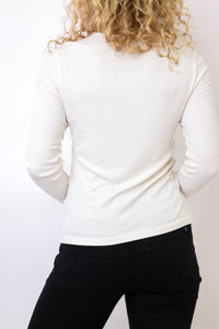 Michael Stars Lou 2x1 Rib Doubled Long Sleeve Tee