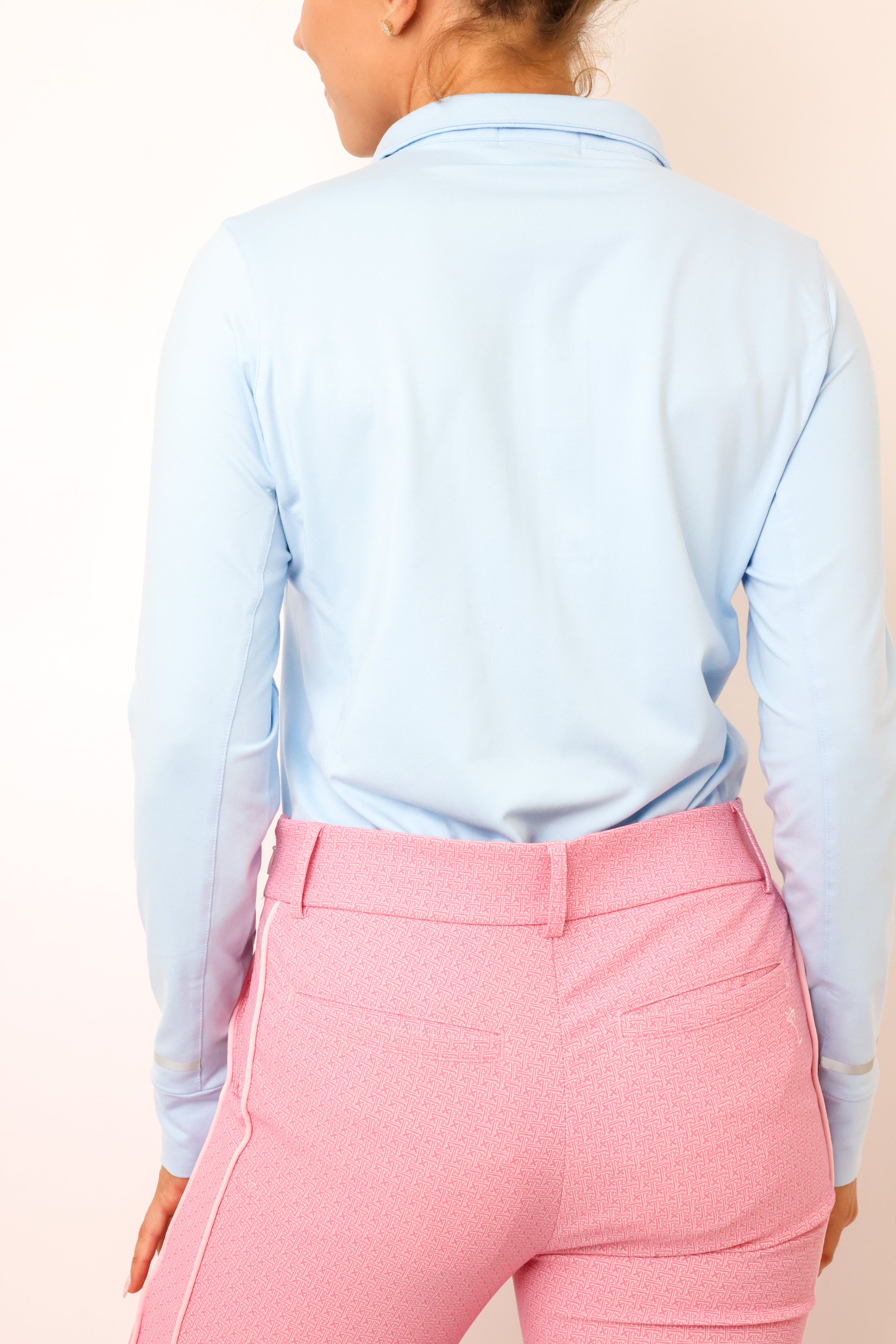 Golftini Long Sleeve Fabulous Mock Pullover