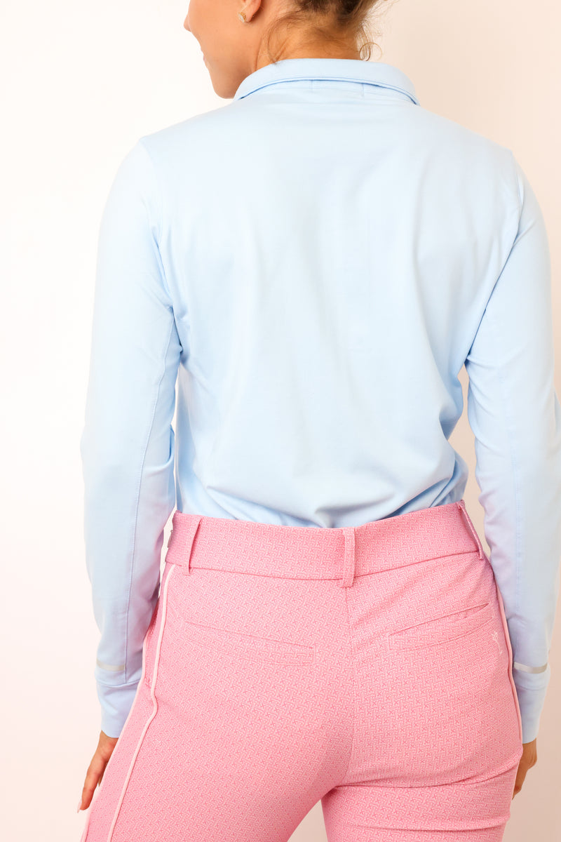 Golftini Long Sleeve Fabulous Mock Pullover