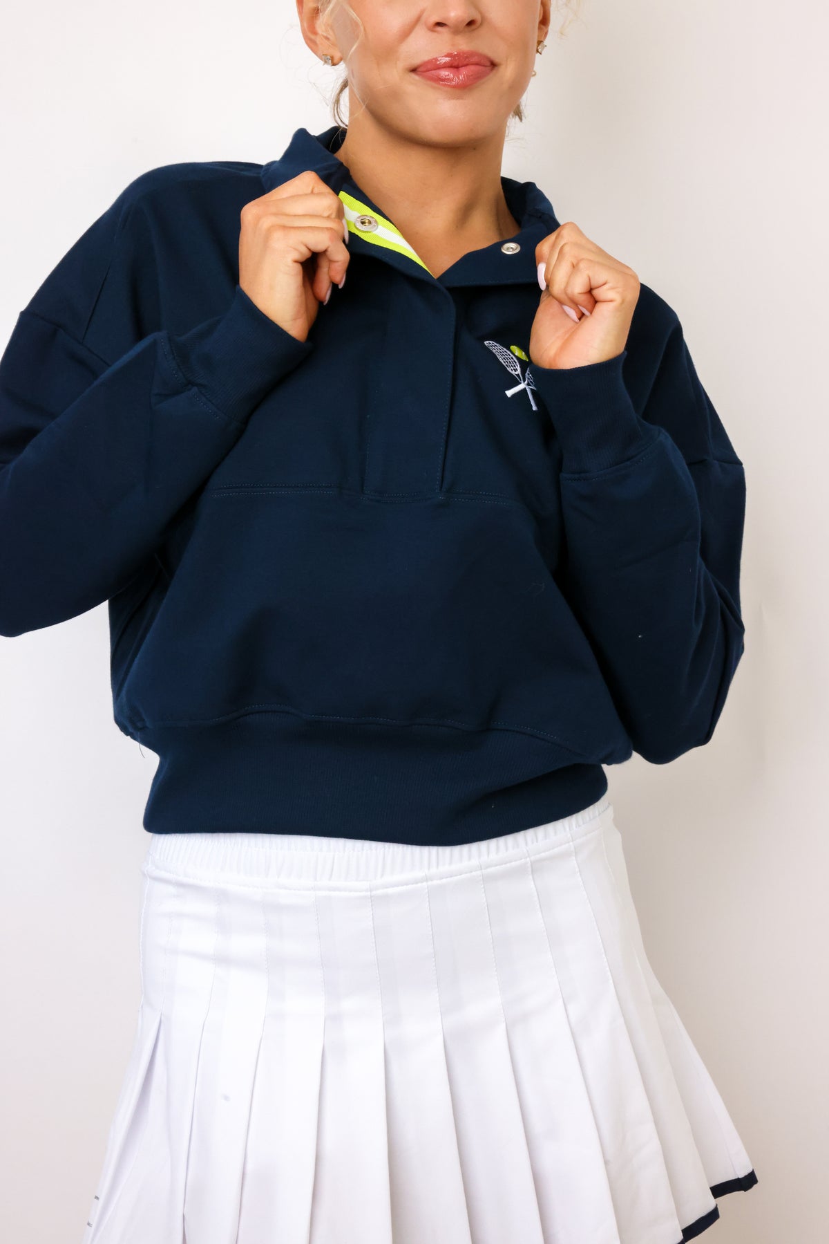 Racket Warm Up Pullover