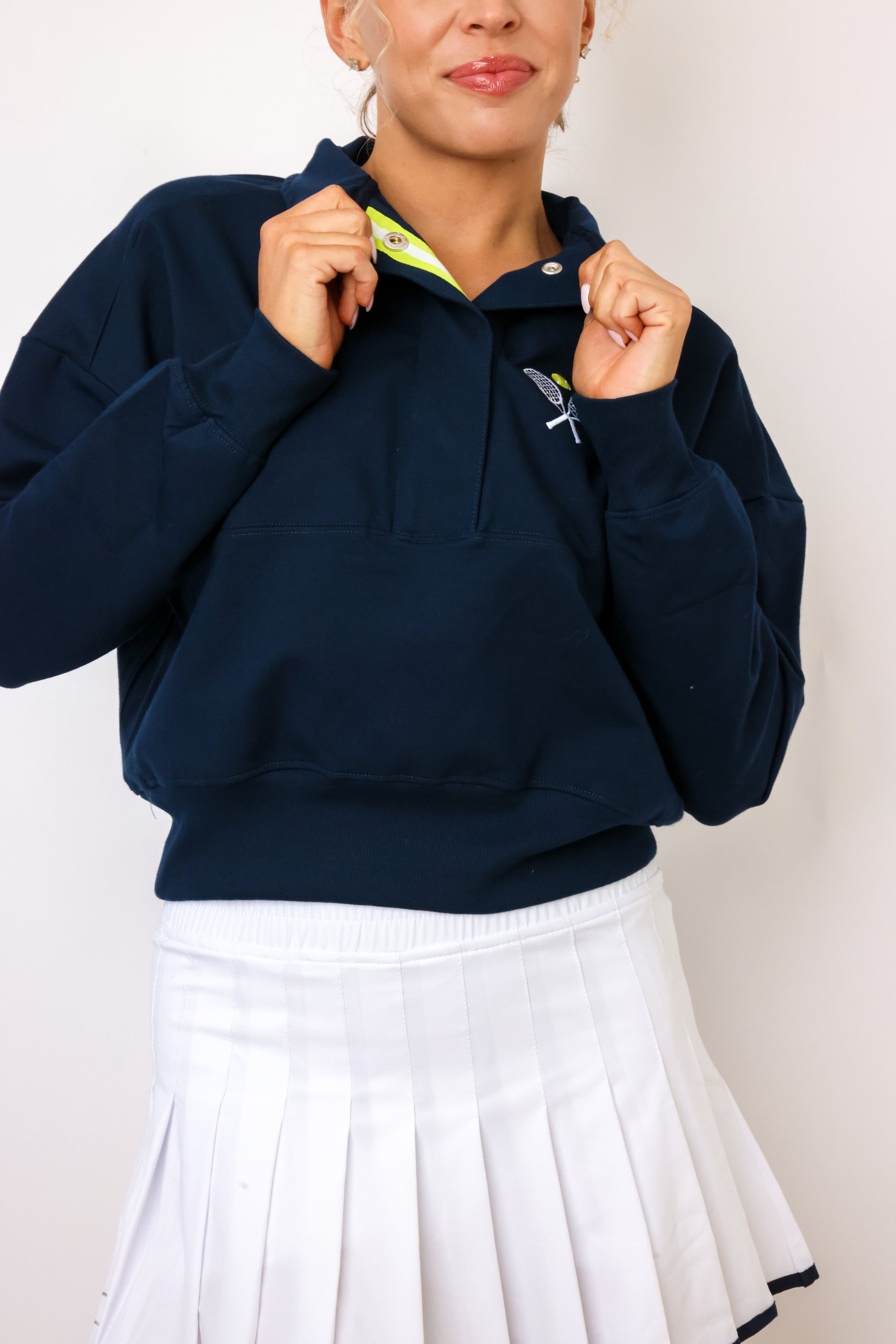 Racket Warm Up Pullover