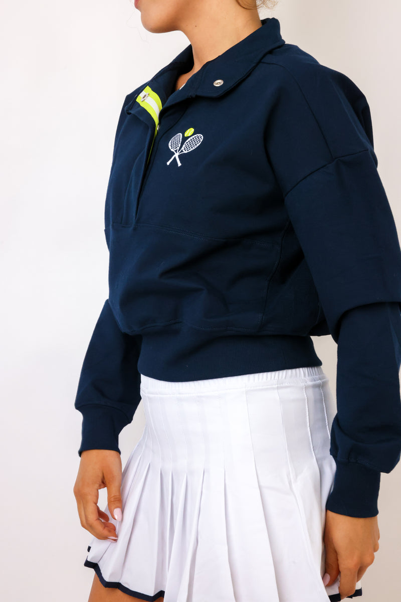 Racket Warm Up Pullover