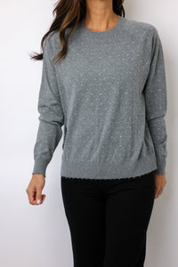 Minnie Rose Crew Neck Sweater