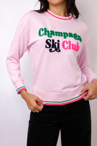 Champagne Ski Club Crewneck