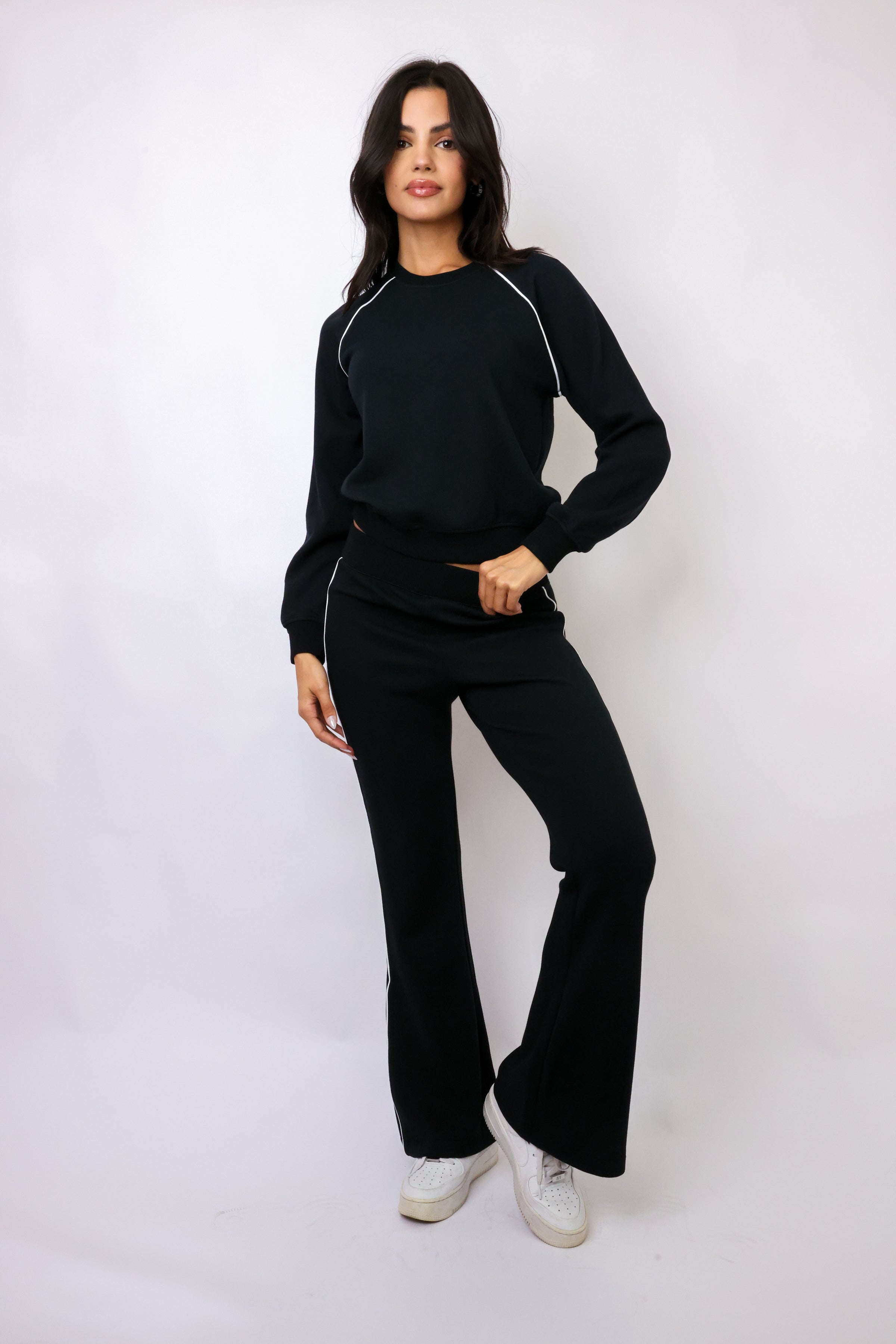 Spanx AireEssentials Pique Flare Track Pant