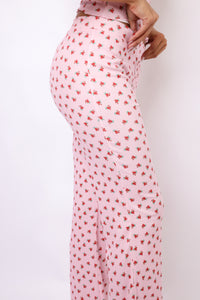 P.J. Salvage Crazy For The Holidays Ditsy Floral Print Pant