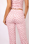 P.J. Salvage Crazy For The Holidays Ditsy Floral Print Pant